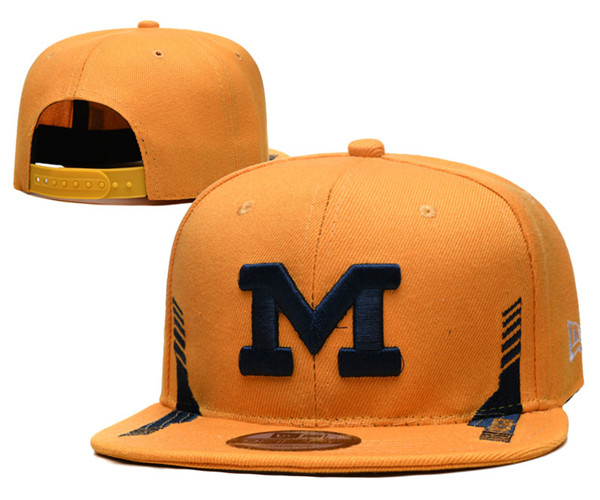 Michigan Wolverines Stitched Snapback Hats 004